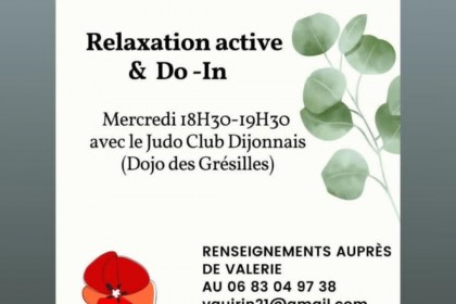 RELAXATION ACTIVE & Do-In | DOJO EPIREY | TOUS LES MERCREDIS