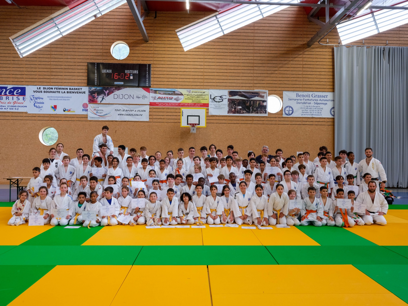 Animation, Examen et Remise de grade | Gymnase Jean Marion — DIJON | 15 JUIN 2024